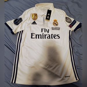 BNWT Ronaldo Real Madrid 2017 Cardiff Adidas jersey